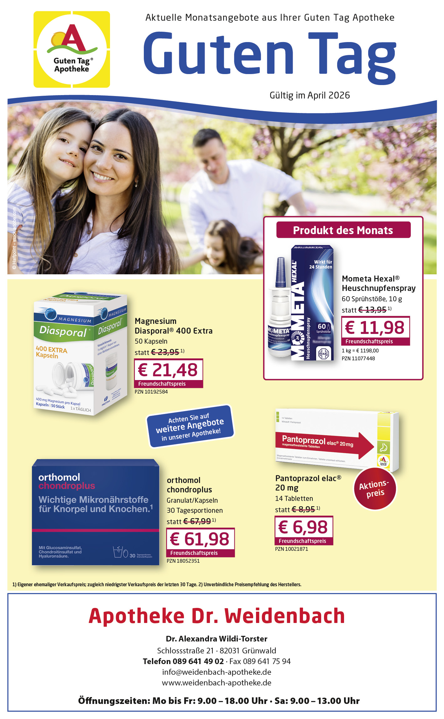 Sonderangebote April 2026